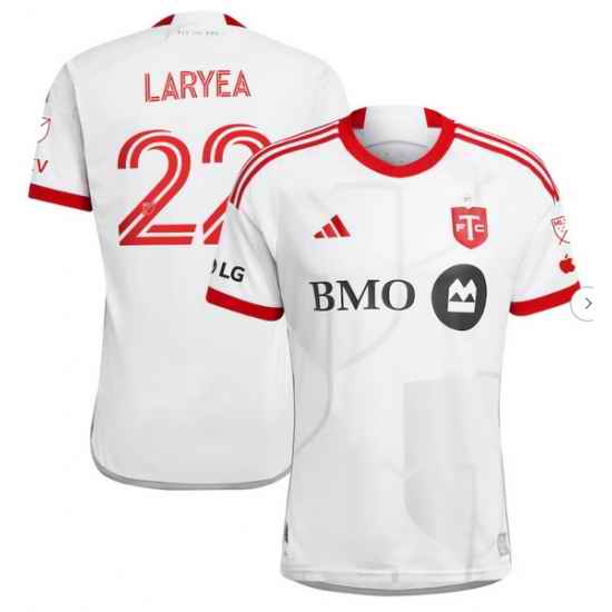 Men's Toronto FC Richie Laryea adidas White 2024 GTA Kit Authentic Player Jersey